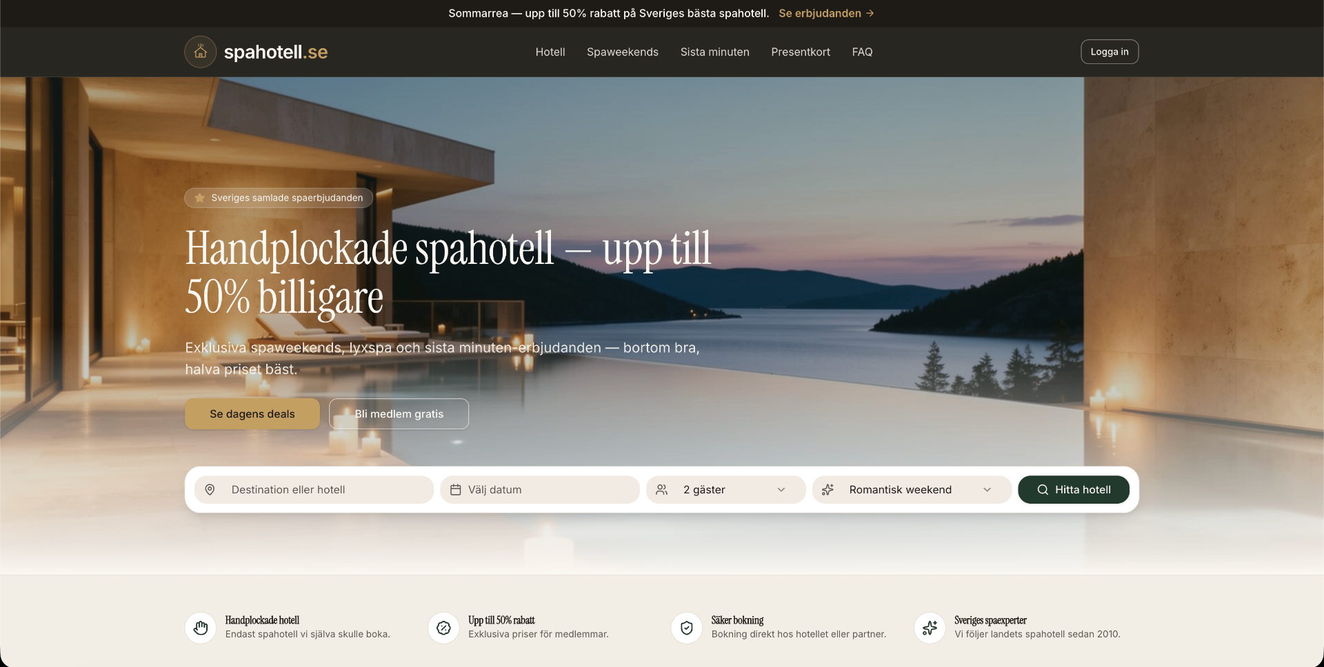 Spahotell.se cover